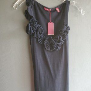 Ted Baker Navy Blue Cami Top With Belt - Size 2
